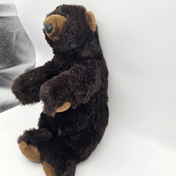 Vintage Folkmanis FolkTails Bear Puppet Plush 20" Stuffed Animal Toy Puppet - Picture 3 of 13